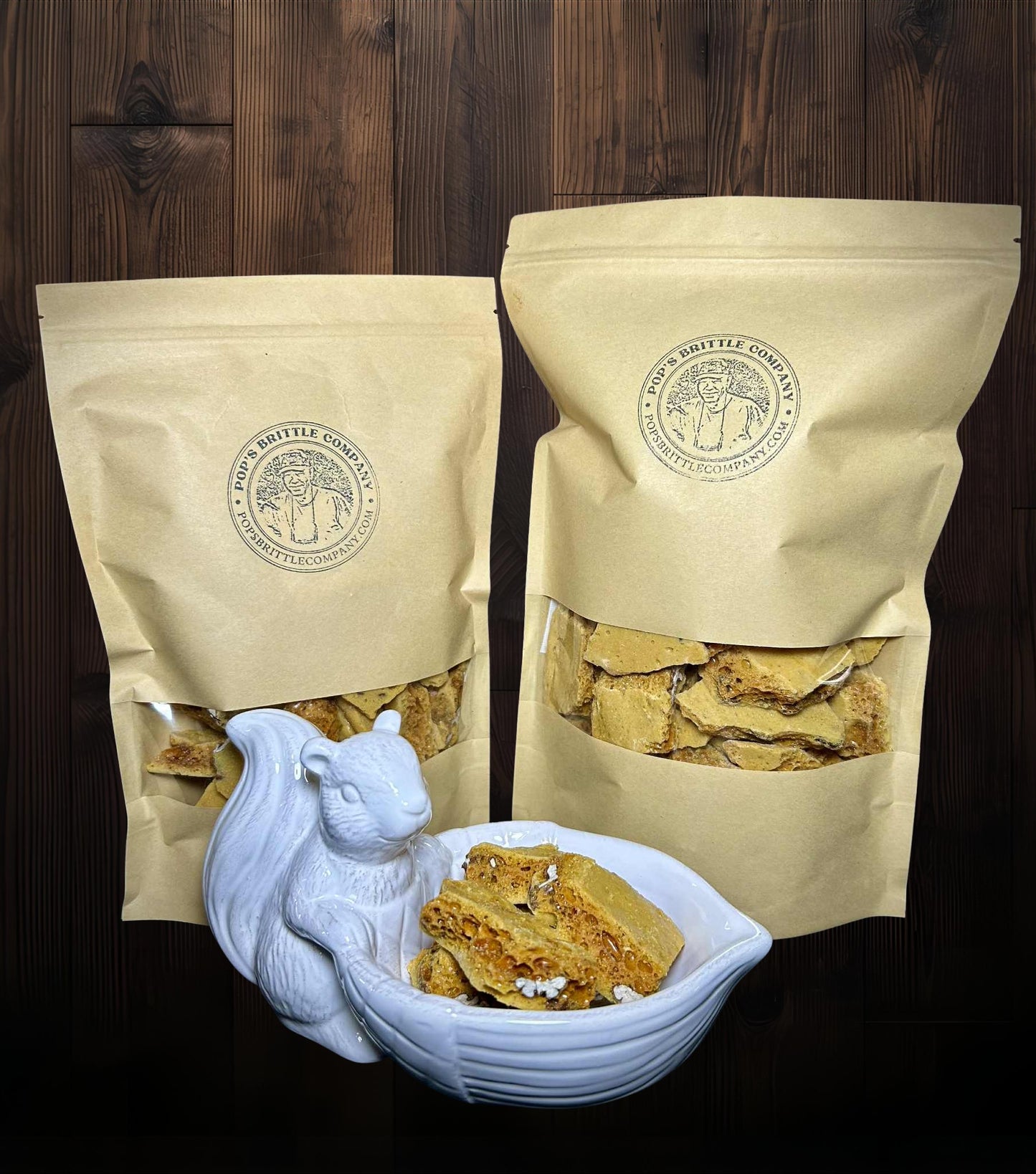 Honey Bourbon Pecan Brittle